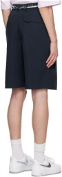 Camiel Fortgens Navy Suit Shorts
