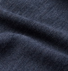 Boglioli - Virgin Wool Polo Shirt - Blue