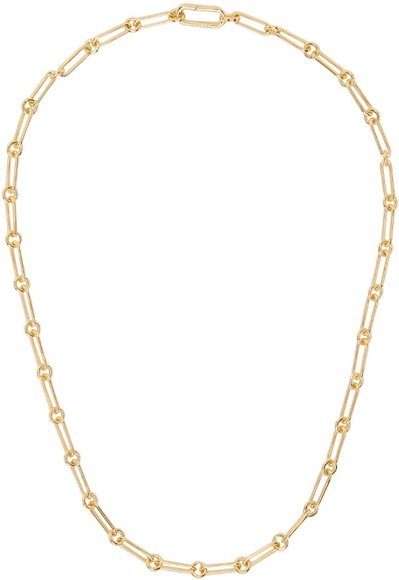 Photo: Tom Wood Gold Large Box Chain Necklace
