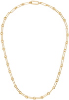 Tom Wood Gold Large Box Chain Necklace