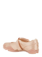 Puma Mostro Pink Flats With Tread Sole And Logo On The Back In Fabric Unisex