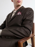 Officine Générale - Michel Wool-Twill Suit Jacket - Brown