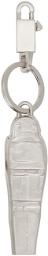 Rick Owens Silver Sarcofago Keychain
