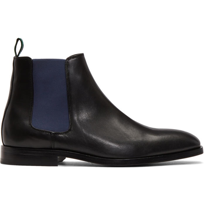 Photo: PS by Paul Smith Black Gerald Chelsea Boots