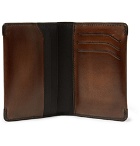 Berluti - Ideal Leather Bifold Cardholder - Brown