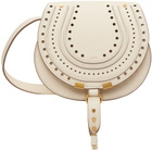 Chloé Off-White Small Marcie Saddle Bag