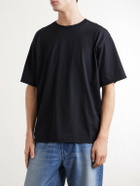 ssstein - Suvin Cotton-Jersey T-Shirt - Black