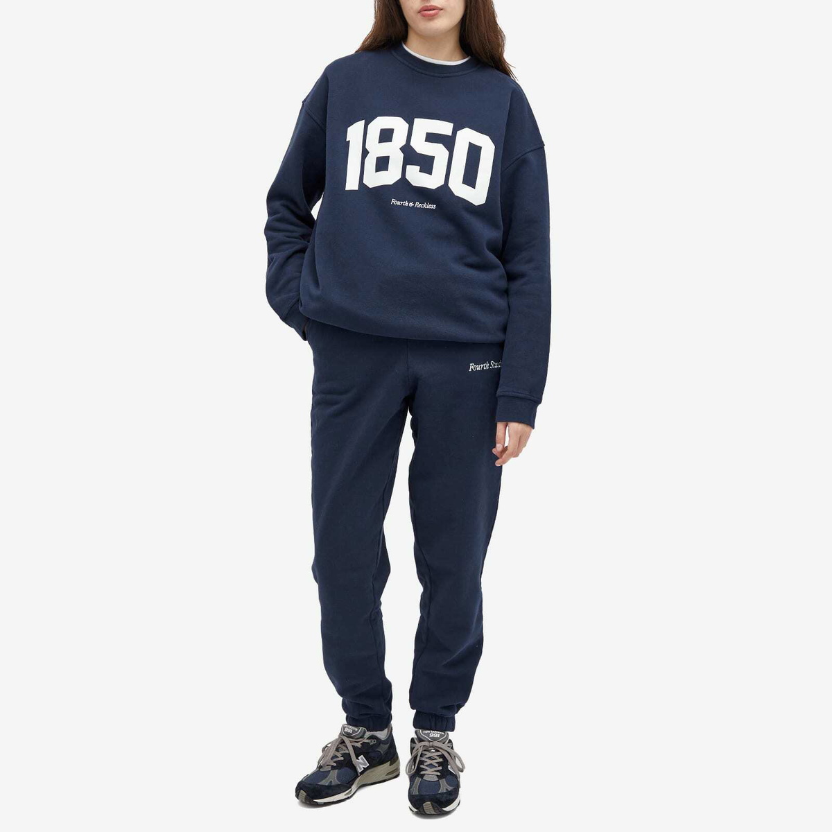 4th & Reckless Women's Harley Sweatshirt in Navy