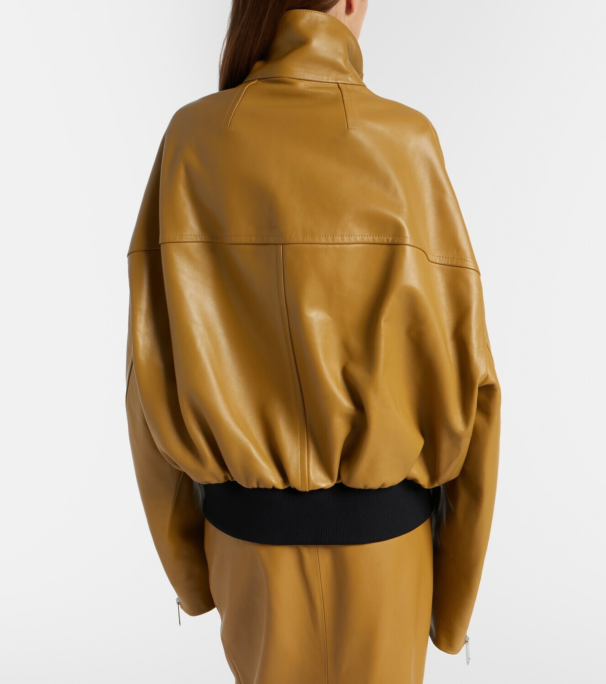 Khaite Oversized leather jacket