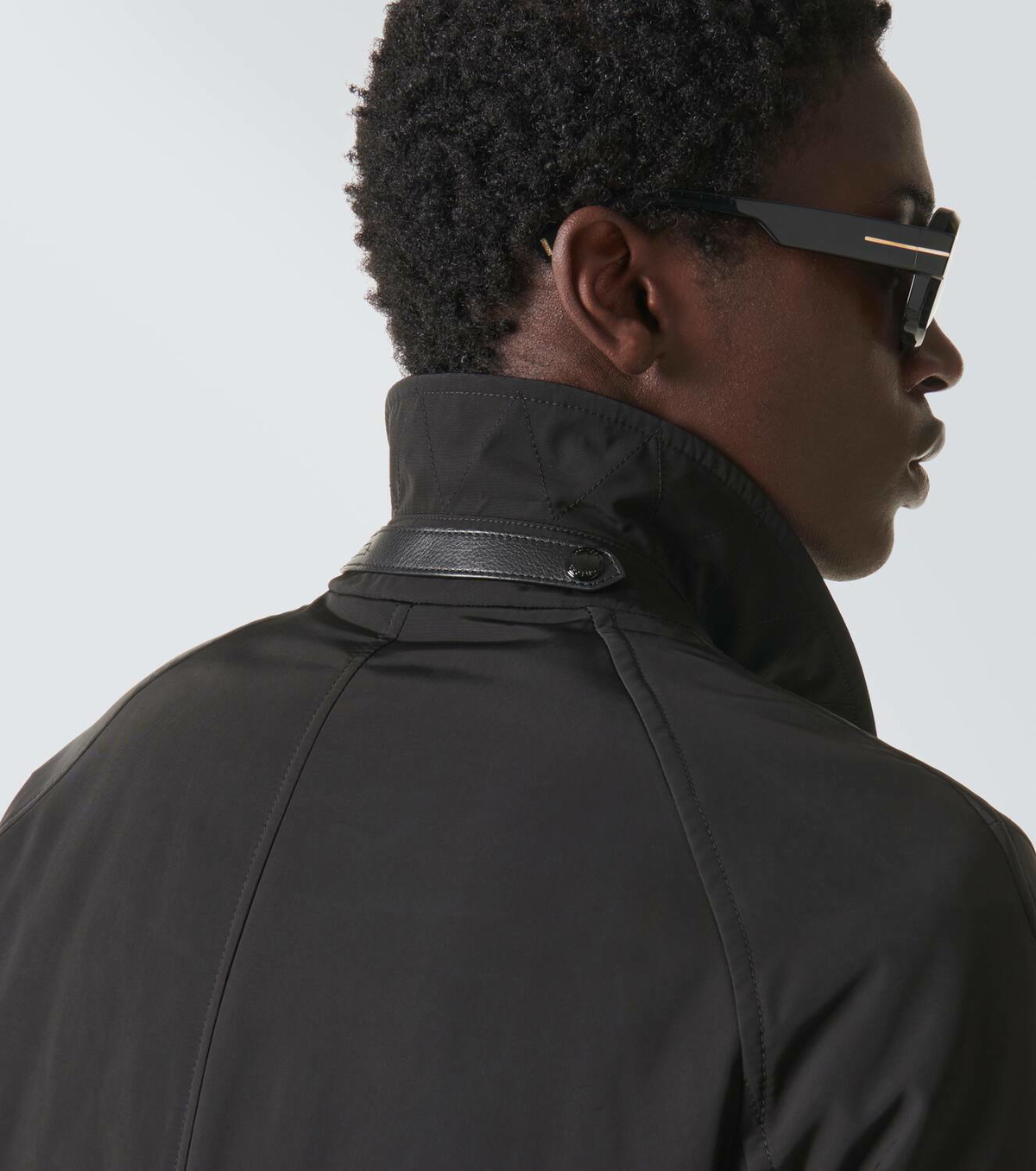 Tom Ford Faille down raincoat