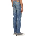 Nudie Jeans Blue Thin Finn Jeans