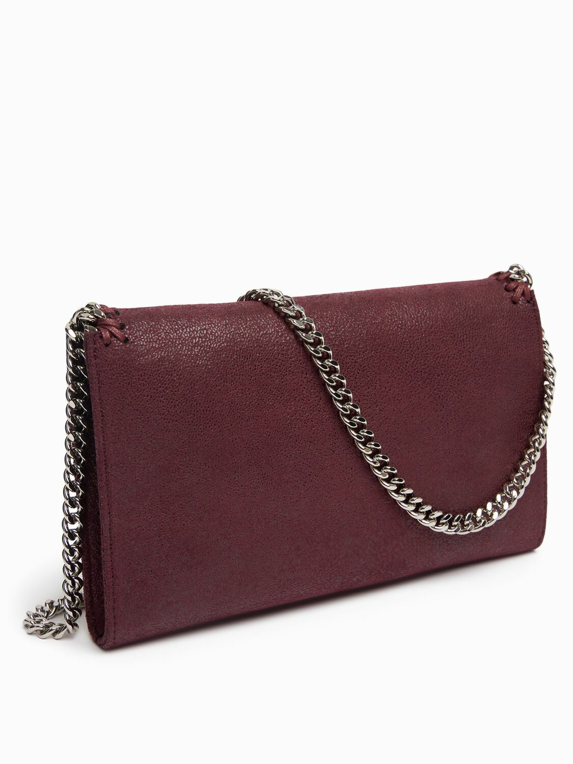STELLA MCCARTNEY Falabella Shaggy Deer Wallet On Chain STELLA MCCARTNEY Falabella Shaggy Deer Wallet On Chain