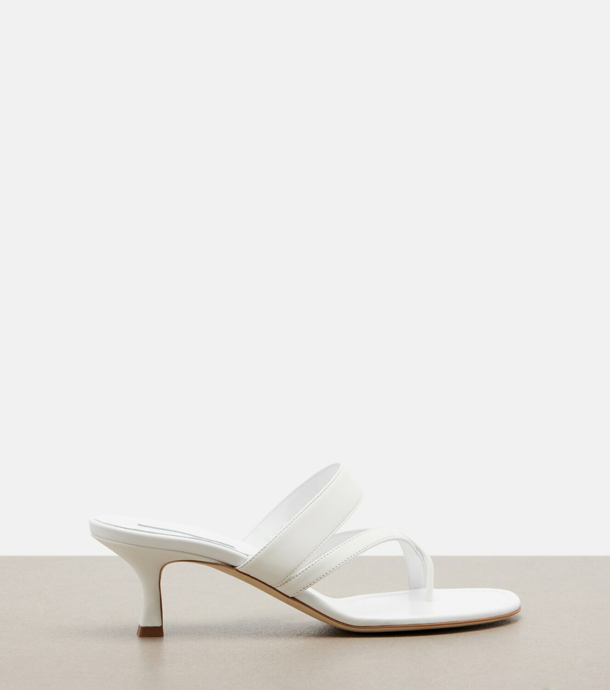 Manolo Blahnik Susa leather thong sandals