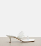 Manolo Blahnik Susa leather thong sandals