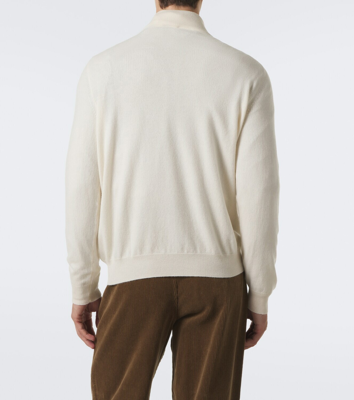 Kiton Cashmere half-zip sweater
