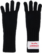 Charles Jeffrey LOVERBOY Black Patch Gloves