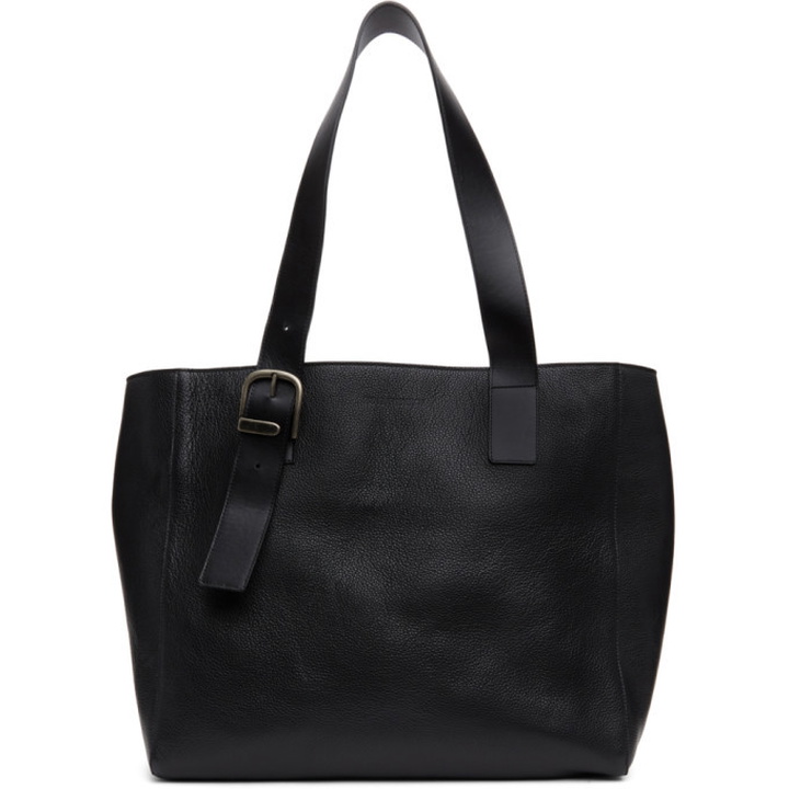 Photo: Ann Demeulemeester Black Leather Tote