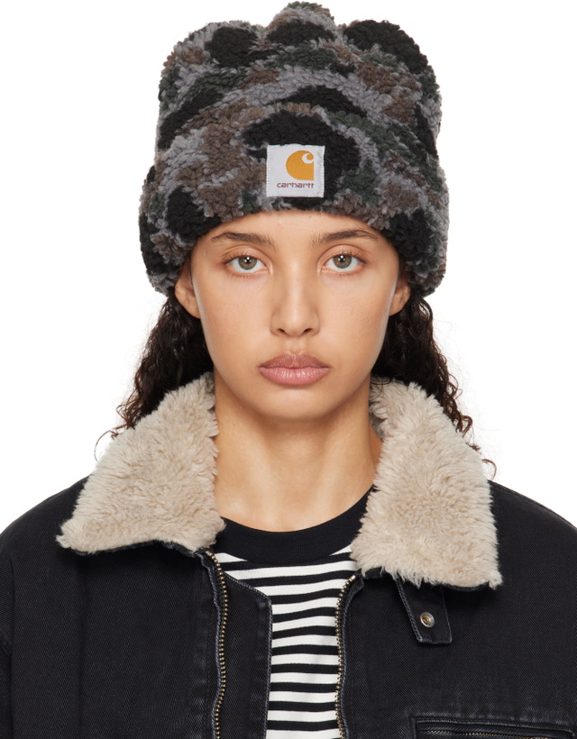 Photo: Carhartt Work In Progress Gray Prentis Beanie