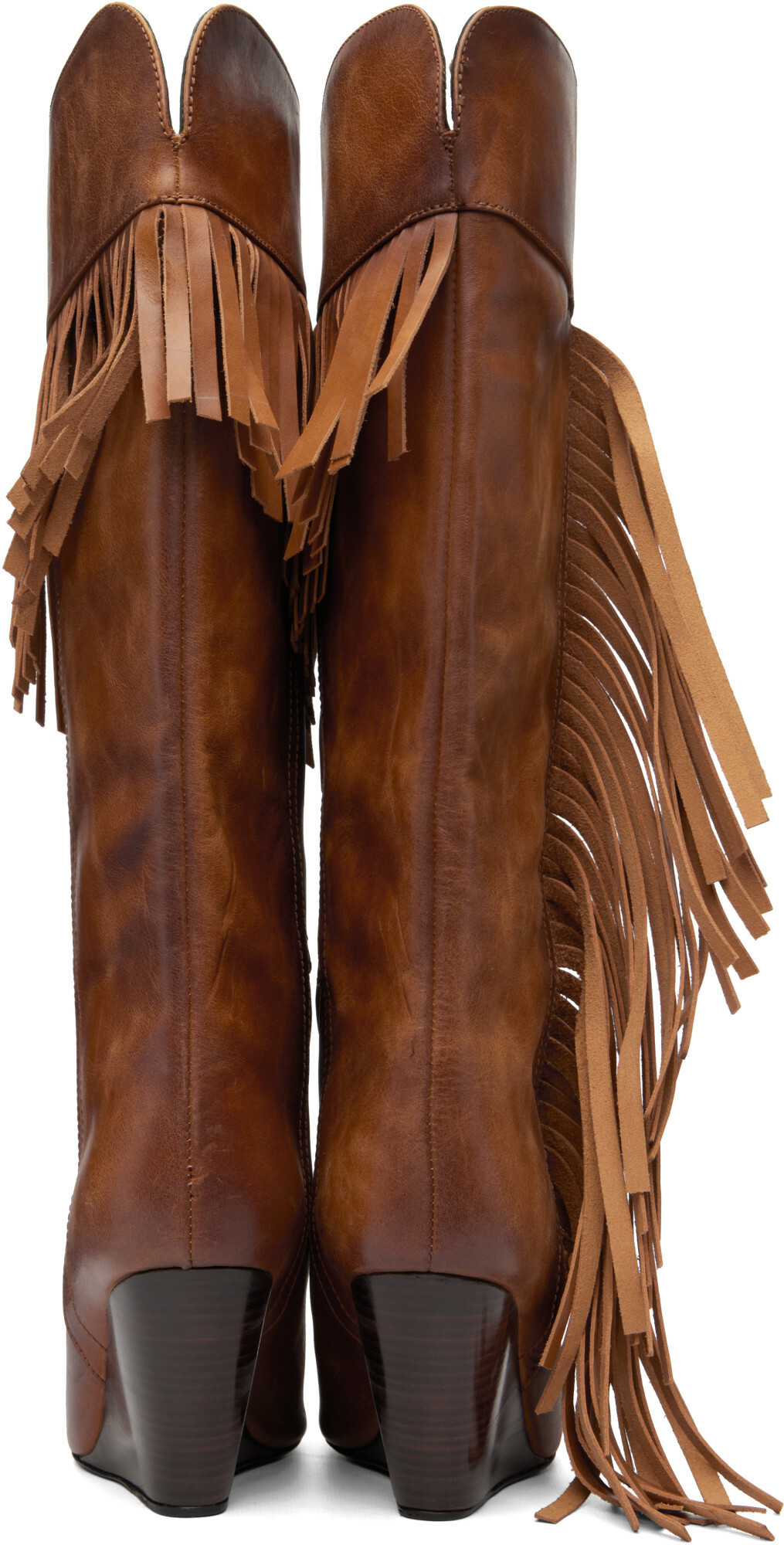 ABRA Brown Rose Tall Boots