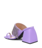 Nodaleto Preston embellished satin sandals