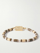 éliou - Kin Gold-Plated, Enamel and Freshwater Pearl Bracelet