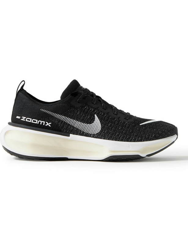 Photo: Nike Running - ZoomX Invincible 3 Flyknit Running Sneakers - Black