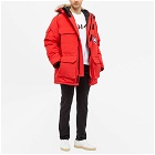 Canada Goose Men's Expedition Parka Jacket in Red
