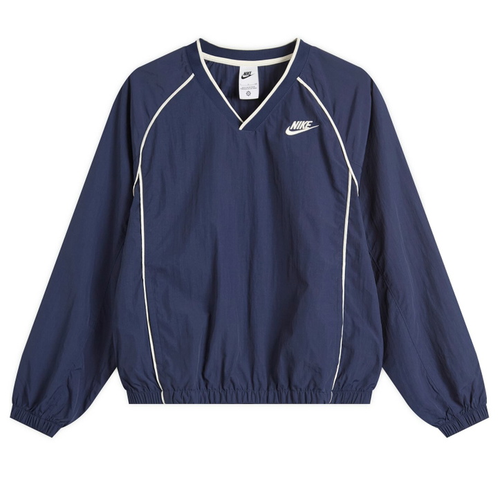 Photo: Nike Women's Windrunner Pullover in Navy/Sail