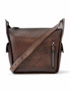 Berluti - Périple Scritto Full-Grain Venezia Leather Messenger Bag