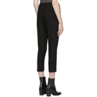 Ann Demeulemeester Black Slim Wool Trousers