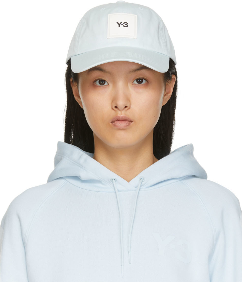 Y-3 Blue SQL Logo Cap Y-3