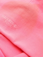 Balenciaga - Cotton-Jersey Zip-Up Hoodie - Pink