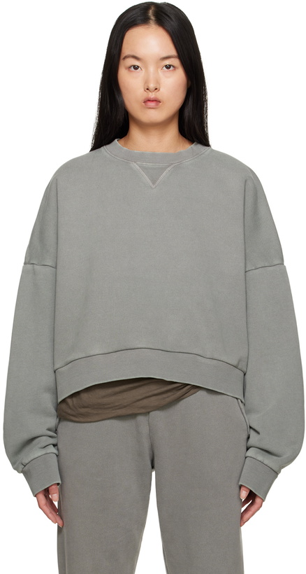 Photo: Entire Studios Gray Box Sweatshirt