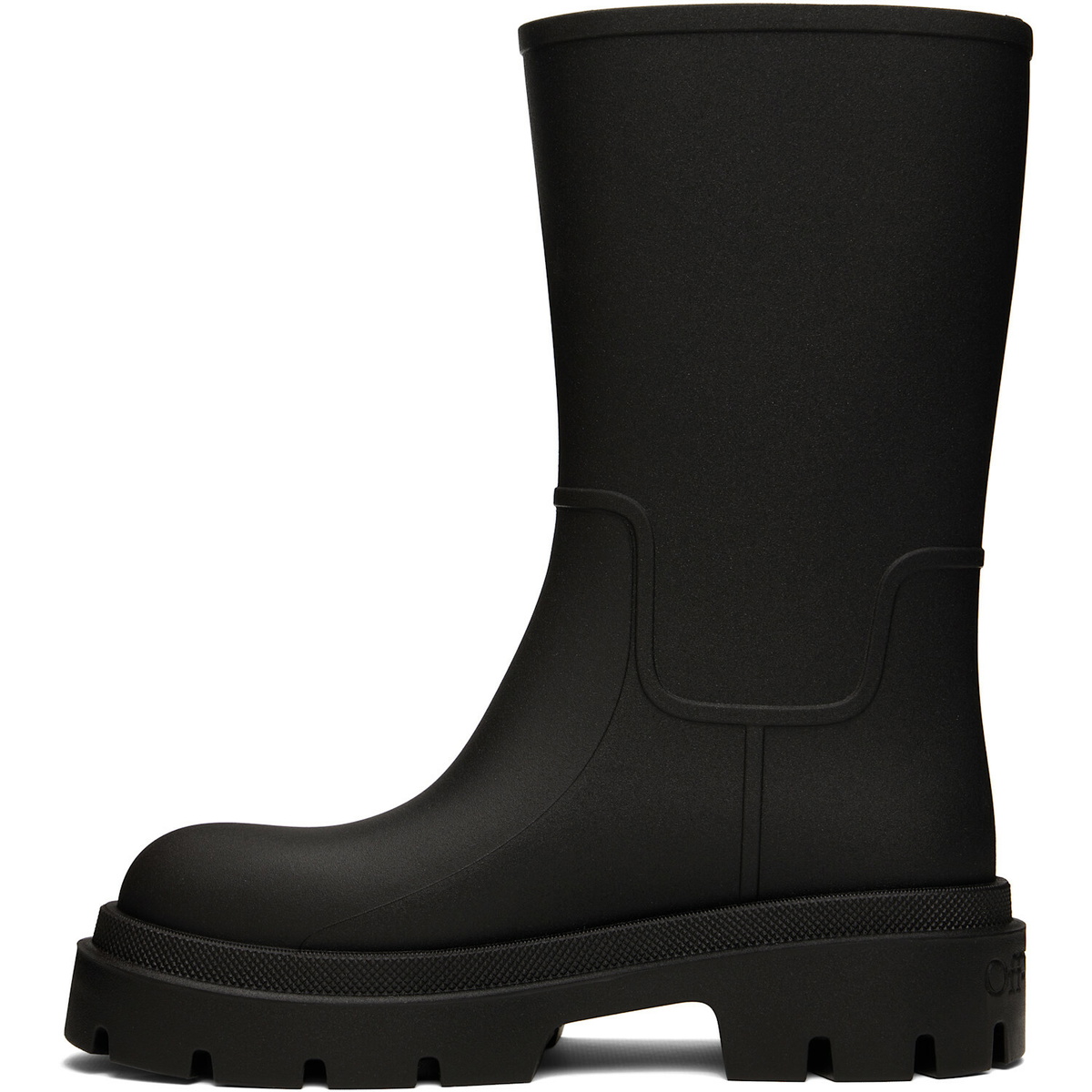 Off-White Black Reboot 'Rainy Days' Boots