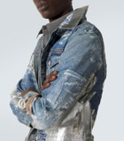 Acne Studios Printed denim jacket