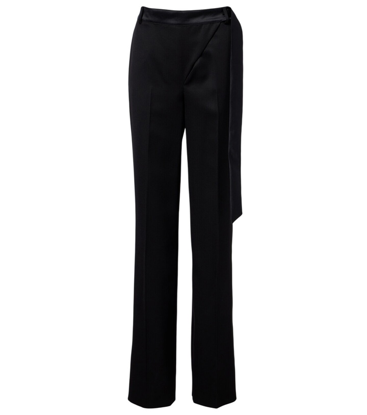 Photo: The Attico Virgin wool wide-leg pants