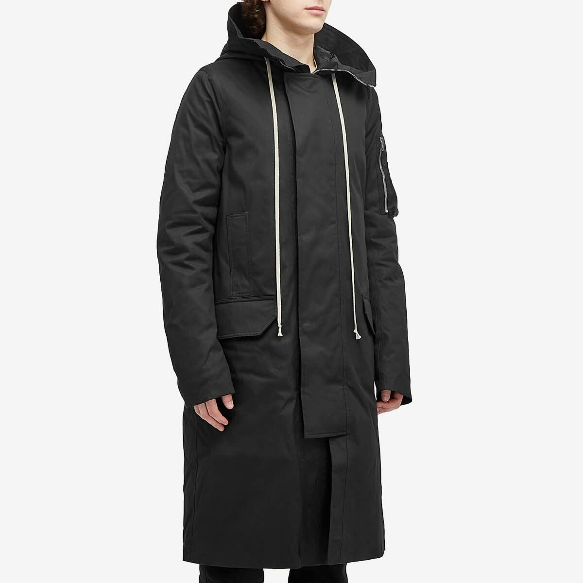 Rick Owens Men's Megaparka in Black