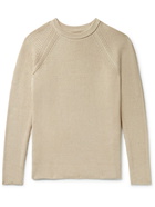 Norse Projects - Roald Ribbed Cotton Sweater - Neutrals