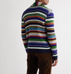 Missoni - Crochet-Knit Cotton and Wool-Blend Cardigan - Multi