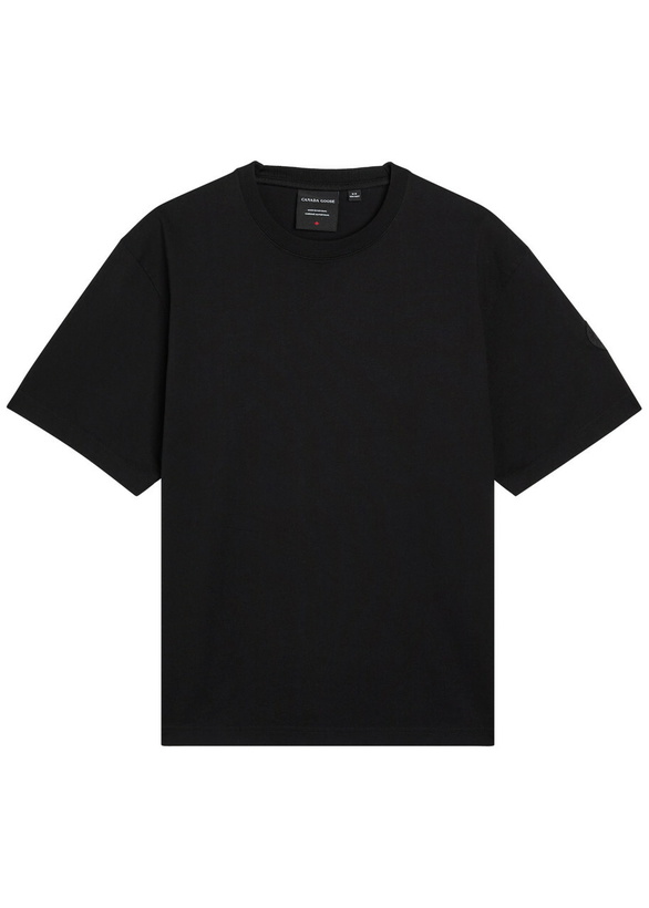 Photo: Canada Goose Novo Logo Cotton T-shirt Black