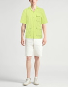 Roberto Collina Mens Shirt Lime in Green