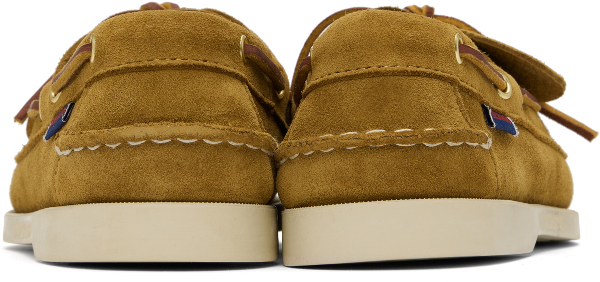 Sebago Tan Portland Artisan Boat Shoes