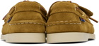 Sebago Tan Portland Artisan Boat Shoes