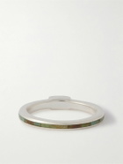 Peyote Bird - Visionary Sterling Silver Turquoise Ring - Silver