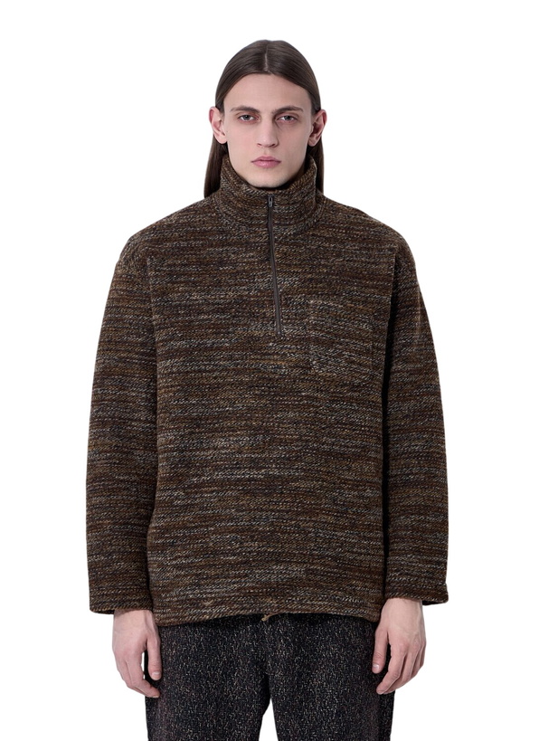 Photo: Engineered Garments Zip-Up Sweater