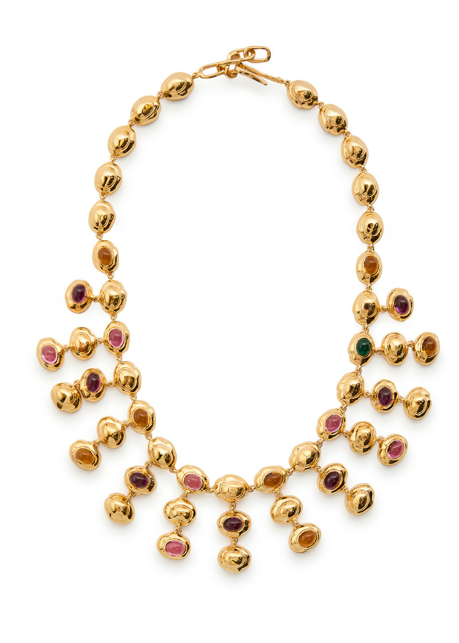 Joanna Laura Constantine Statement 18kt Gold-plated Necklace - One Size