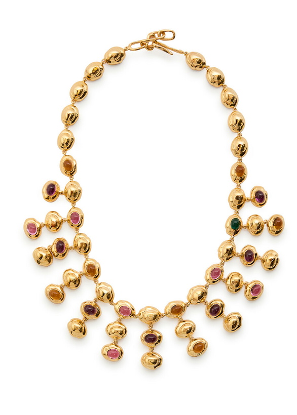 Photo: Joanna Laura Constantine Statement 18kt Gold-plated Necklace - One Size