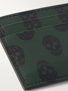 Alexander McQueen - Printed Leather Cardholder