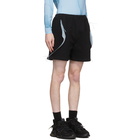 Saul Nash SSENSE Exclusive Black and Blue Reveal Shorts