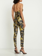 VERSACE JEANS COUTURE - Printed Stretch Lycra Jumpsuit